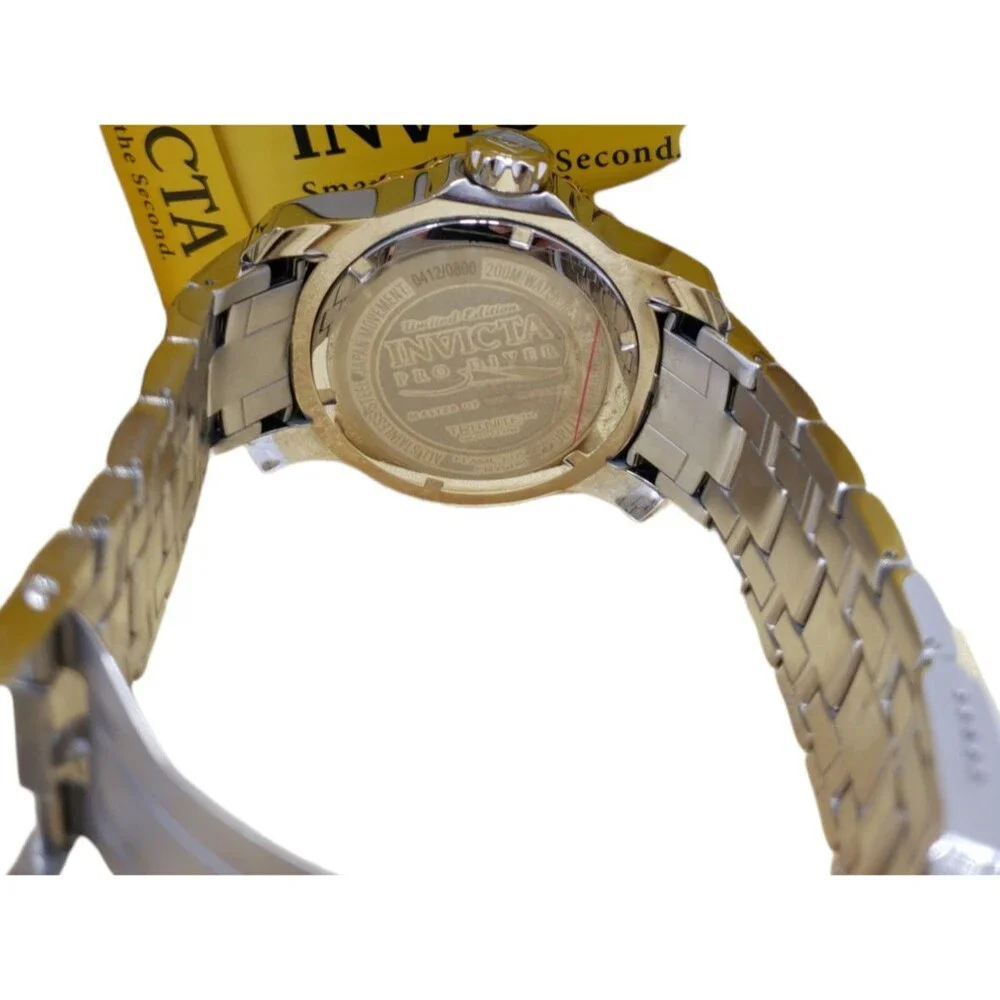 Invicta Pro Diver Voyager 17780 Ltd Ed Watch #412/800 Men’s Scuba Stainless LE